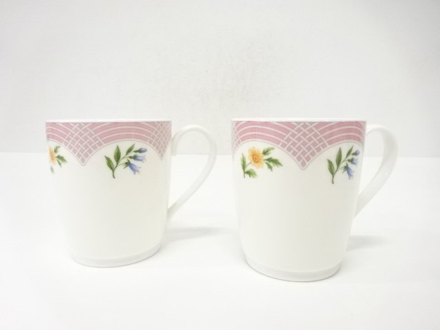 JAPANESE COLLECTIBLE / TIFFANY / AMP;CO. TIFFANY BOUQUET MUG SET (PAIR
